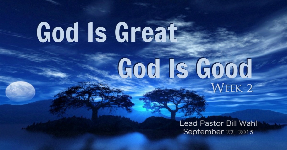 God's Goodness Pursues Us