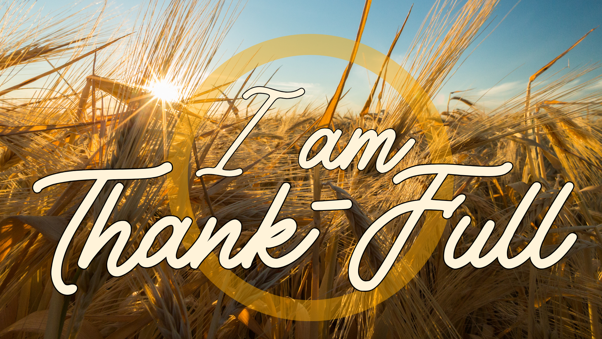 I Am Thank-Full - Thankfulness is Good for You!